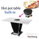 modern restaurant hot pot table