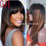Full Lace Wig With Bangs